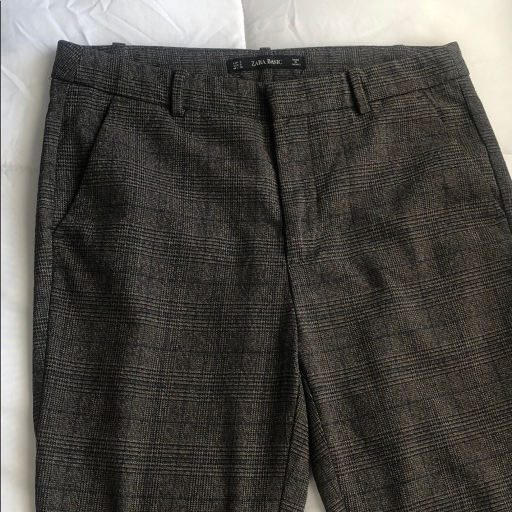 Zara plaid pants/ slacks